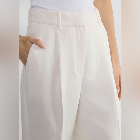 Aritzia Wilfred Clover Carrot Pant - Size 6 - White Birch - Picture 6 of 12